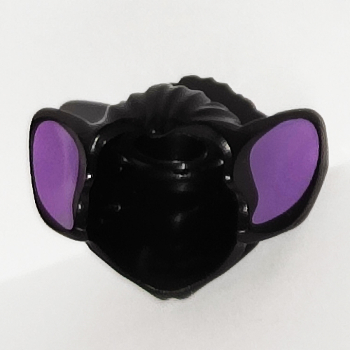 LEGO PART 10301pr0006 Hair, Bat Ears and Medium Lavender Inner Ear
