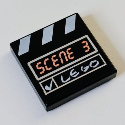lego clap board tile