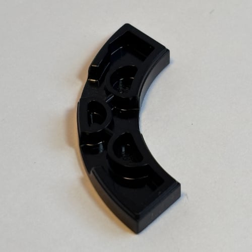 LEGO PART 79393 Tile 3 x 3 Curved, Macaroni | Rebrickable - Build