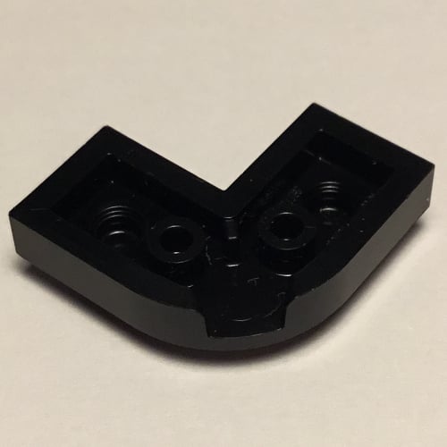 LEGO PART 79491 Plate Round Corner 2 x 2 with 1 x 1 Cutout