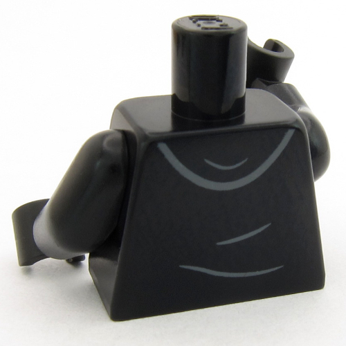 Lego Jacket Accessory LEGO PART 973c03h03pr5991 Torso Jacket, Zipper, Collar, Pockets / Hood ...