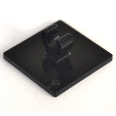 LEGO PART 15210pr9998 Road Sign Clip-on 2 x 2 Square [Thick Open O Clip ...
