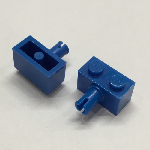 LEGO PART 2458 Brick Special 1 x 2 with Pin | Rebrickable