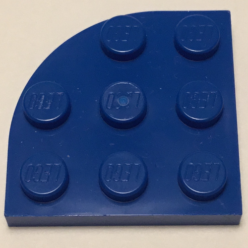 LEGO PART 30357 Plate Round Corner 3 x 3 | Rebrickable - Build