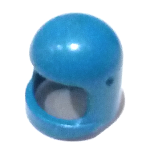 LEGO PART 3842b Minifig Helmet Classic with Thick Chin Guard and Visor ...