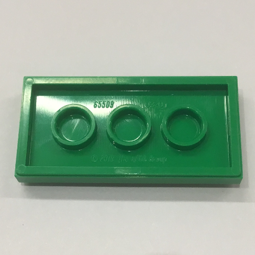 LEGO PART 65509 Plate Special 2 x 4 with Groove and Two Center