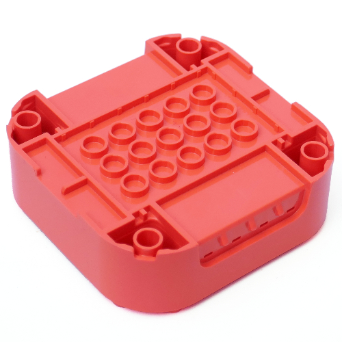 PART LEGO れご 65129 2 x 8 x 8 Back, Corners, Rounded Square Pod, バッグ