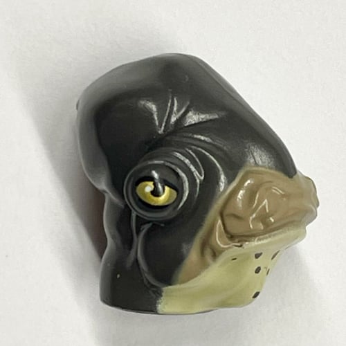 LEGO PART 64808pr2093 Minifig Head Special, Mon Calamari with Tan ...