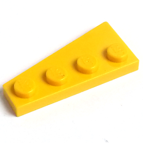 LEGO PART 41769 Wedge Plate 4 x 2 Right | Rebrickable - Build with LEGO