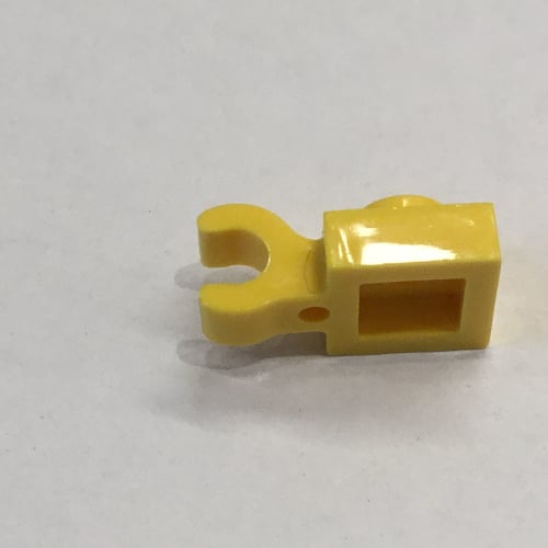 LEGO PART 61252 Plate Special 1 X 1 With Clip Horizontal Thick Open O