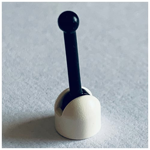 LEGO PART 298c02 Lever Small Base with Black Lever Rebrickable