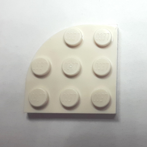 LEGO PART 30357 Plate Round Corner 3 x 3 | Rebrickable - Build