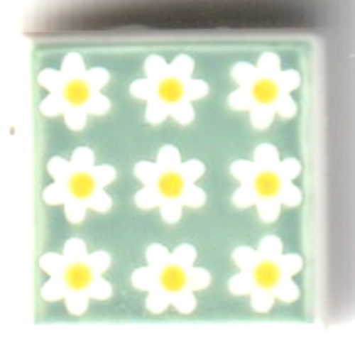 LEGO PART 3070bpr9921 Tile 1 x 1 with Flower/Daisies on Green ...