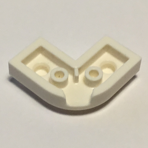 LEGO PART 79491 Plate Round Corner 2 x 2 with 1 x 1 Cutout
