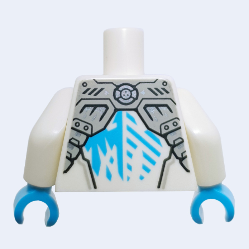 LEGO PART 973c27h42pr0001 Torso Robes, Black Sash with Gold Symbol ...