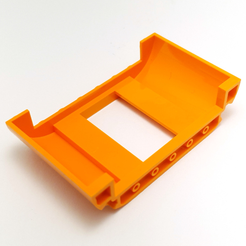 LEGO PART 7323 Panel 2 x 8 x 4 with Curved Sides | Rebrickable - Build ...