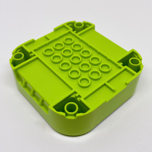 LEGO PART 65129 Pod, Square Rounded Corners, Back, 8 x 8 x 2