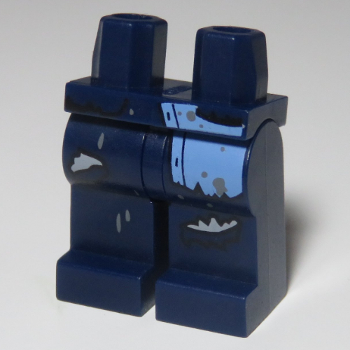 LEGO PART 970c05pr0918 Hips and Dark Blue Legs with Medium Blue Shirt ...