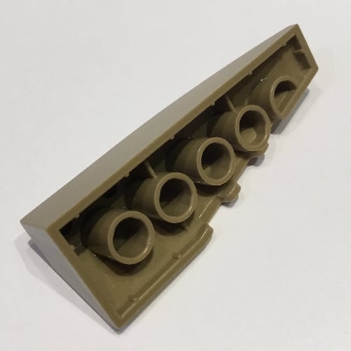 メル５６９０６ LEGO PART 41748 Wedge Curved 6 x 2 Left, Inner Ridges