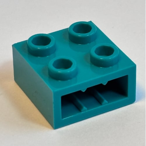 LEGO PART 22885 Brick Special 1 x 2 x 1 2/3 with 4 Studs on 1 Side