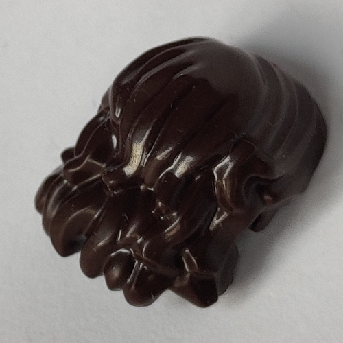 LEGO PART 35494 Hair Mid-Length Wavy with Center Part and