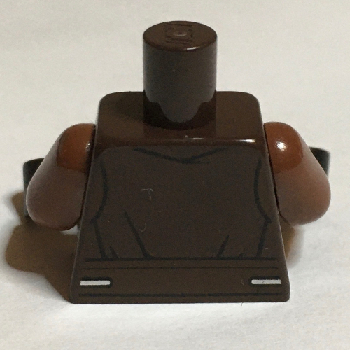 LEGO PART 973c19h03pr2143 Torso Belted Jedi Robe and Dark Tan Shirt
