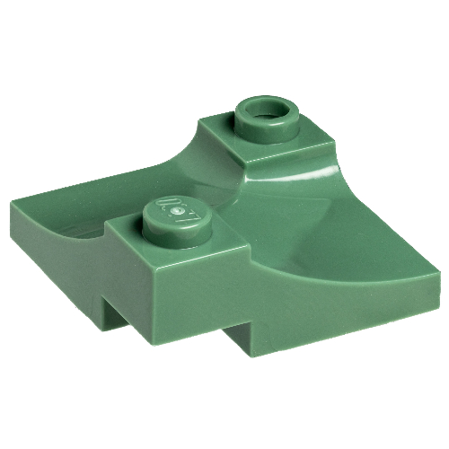 S★ LEGO PART 73682 Brick Curved, Internal Double, 3 x 3 with 1