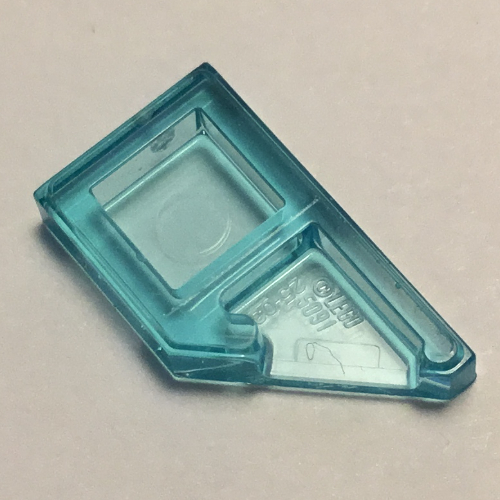 LEGO PART 5091 Tile 1 x 2 with Stud Notch Left | Rebrickable