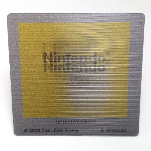 LEGO PART 114637 Plastic Sheet with Lenticular Image with Gameboy ...