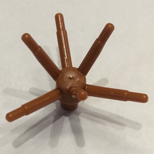 LEGO PART 19119 Plant, Flower Stem with Bar and 6 Stems Rebrickable