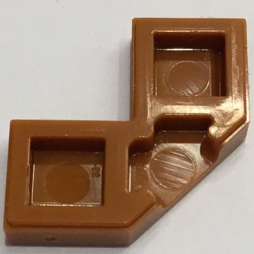 LEGO PART 27263 Tile Special 2 x 2 Corner with Cut Corner