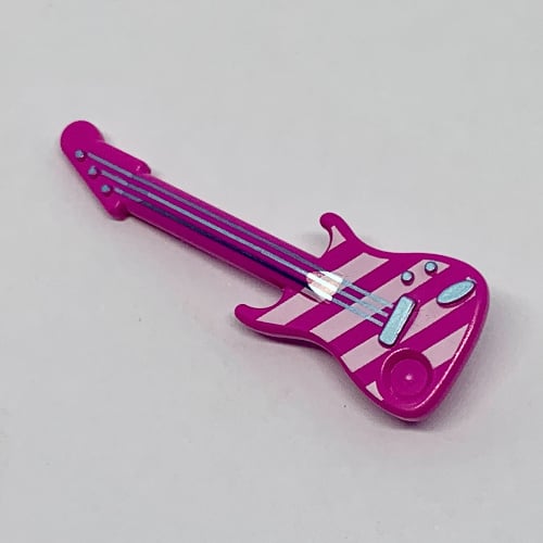 LEGO PART 11640pr0006 Musical Instrument Guitar Electric with Dark ...