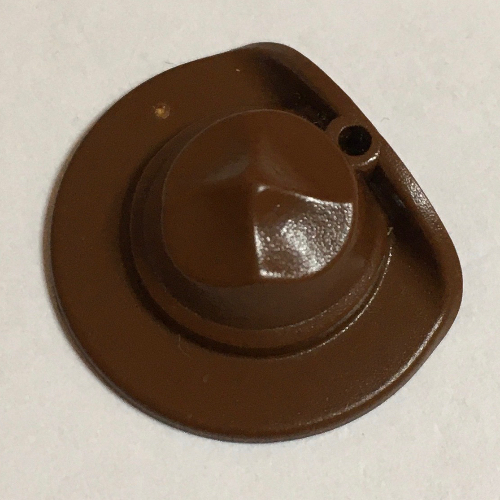LEGO PART 30167 Hat Wide Brim Flat | Rebrickable - Build with LEGO