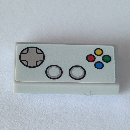 Lego Computer Tile LEGO PART 3069bpr0014 Tile 1 x 2 with Computer Gamepad Print ...