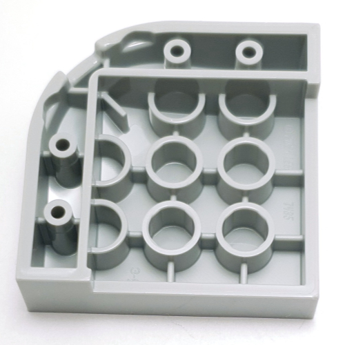 Lego Rounded Parts LEGO PART 7435pr0001 Brick Curved 4 x 4 with Rounded Corner with 'B ...