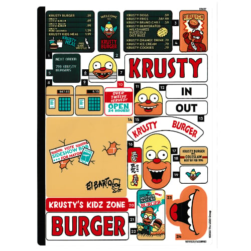 LEGO PART 10111531 Sticker Sheet 1 for Set 10352-1 | Rebrickable