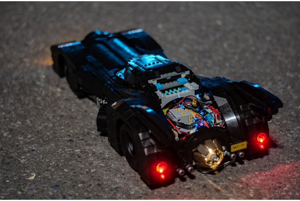 LEGO MOC Batmobile 1989 RC Motorization (LEGO 76139) ☆ remote