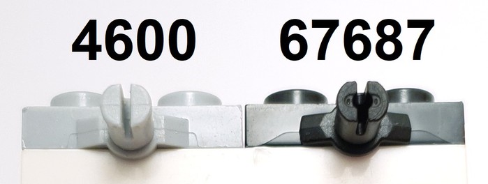 LEGO PART 4600 Plate Special 2 x 2 with Wheel Holders