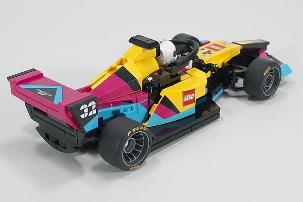 Review: 77258-1 - F1 ACADEMY LEGO Race Car | Rebrickable - Build
