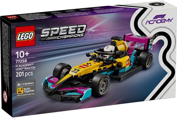 Review: 77258-1 - F1 ACADEMY LEGO Race Car | Rebrickable - Build