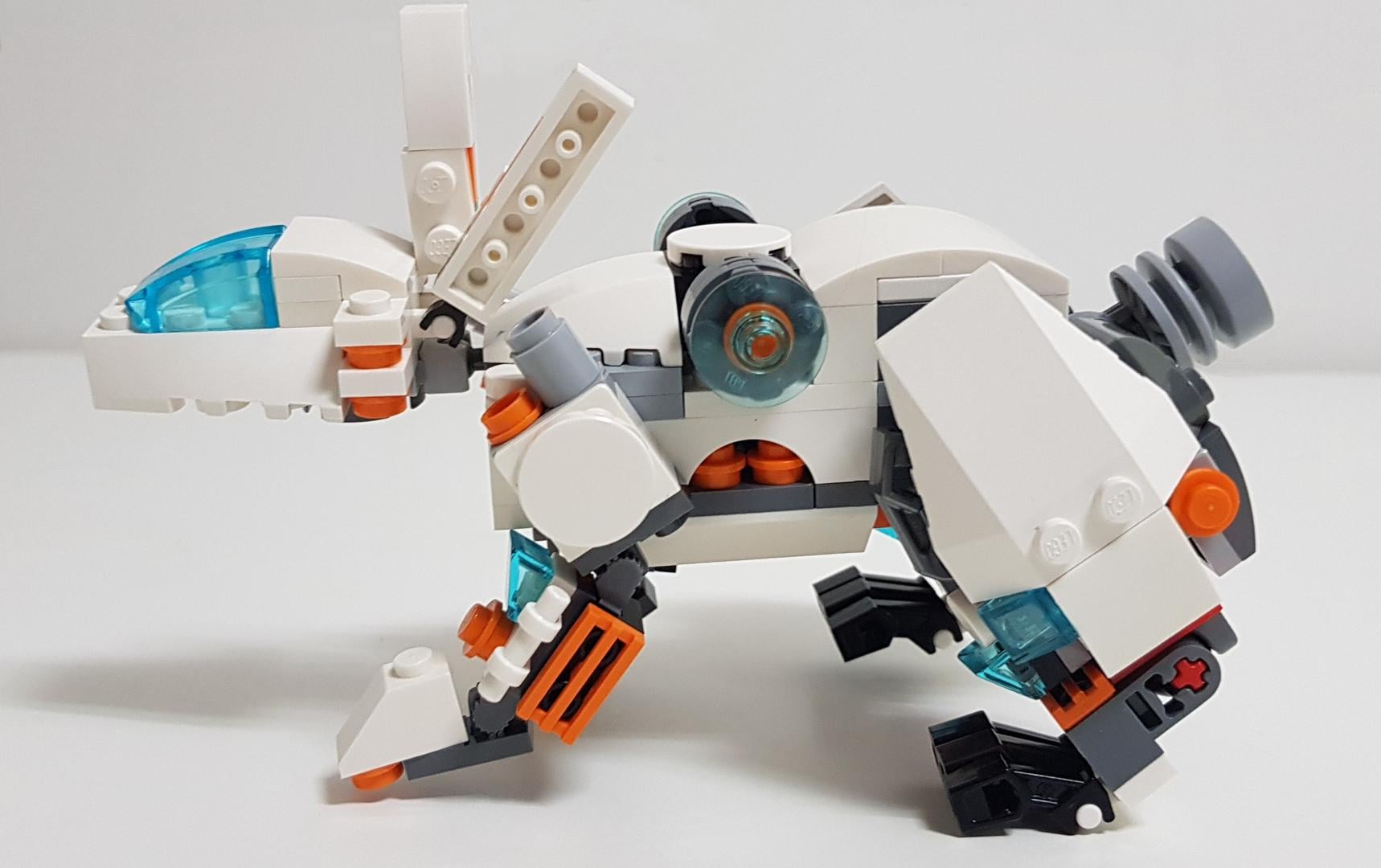 LEGO MOC Rabbit Mech by dvdliu | Rebrickable - Build with LEGO