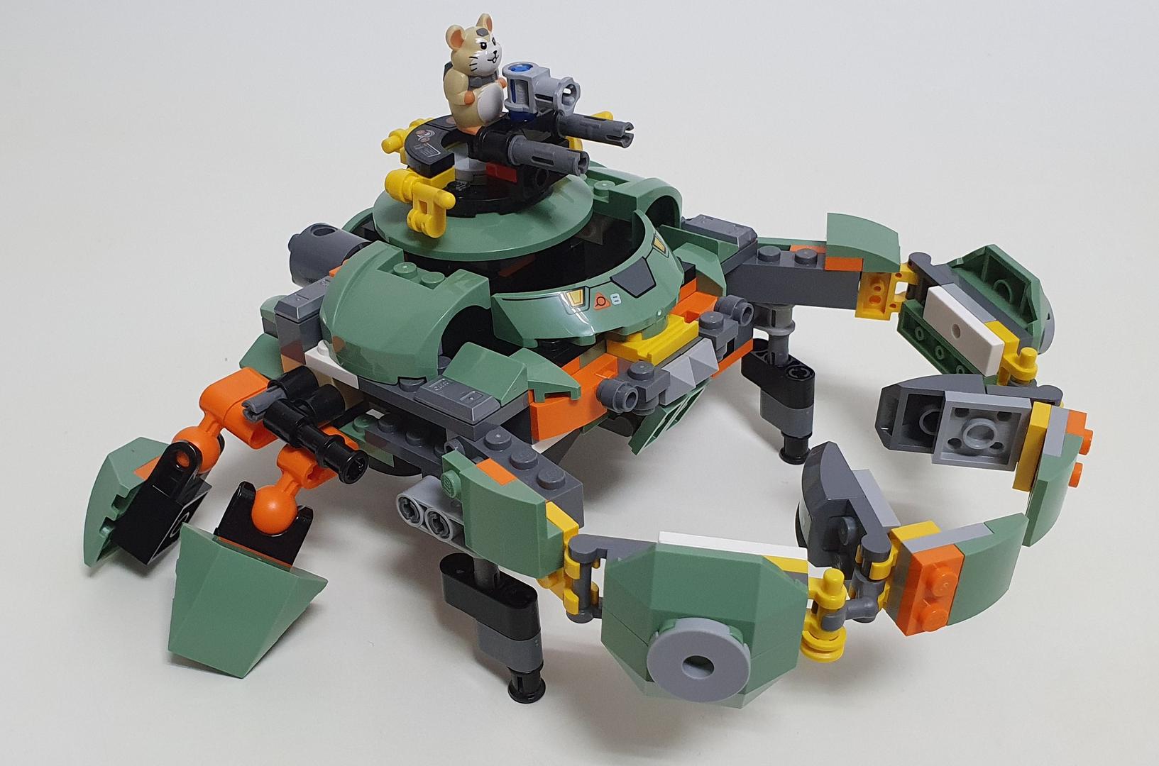 LEGO MOC42115 Alternate model of Overwatch 75976 Wrecking Ball METAL