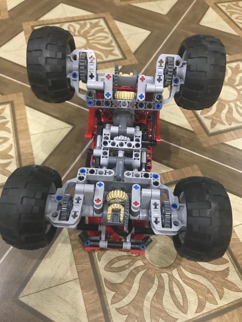 lego 42005 motorized