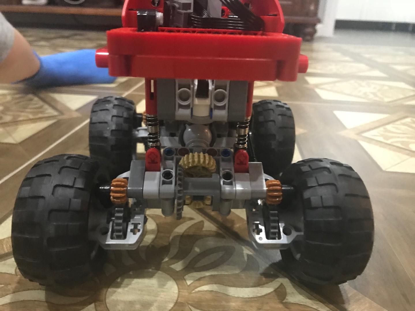 lego 42005 motorized