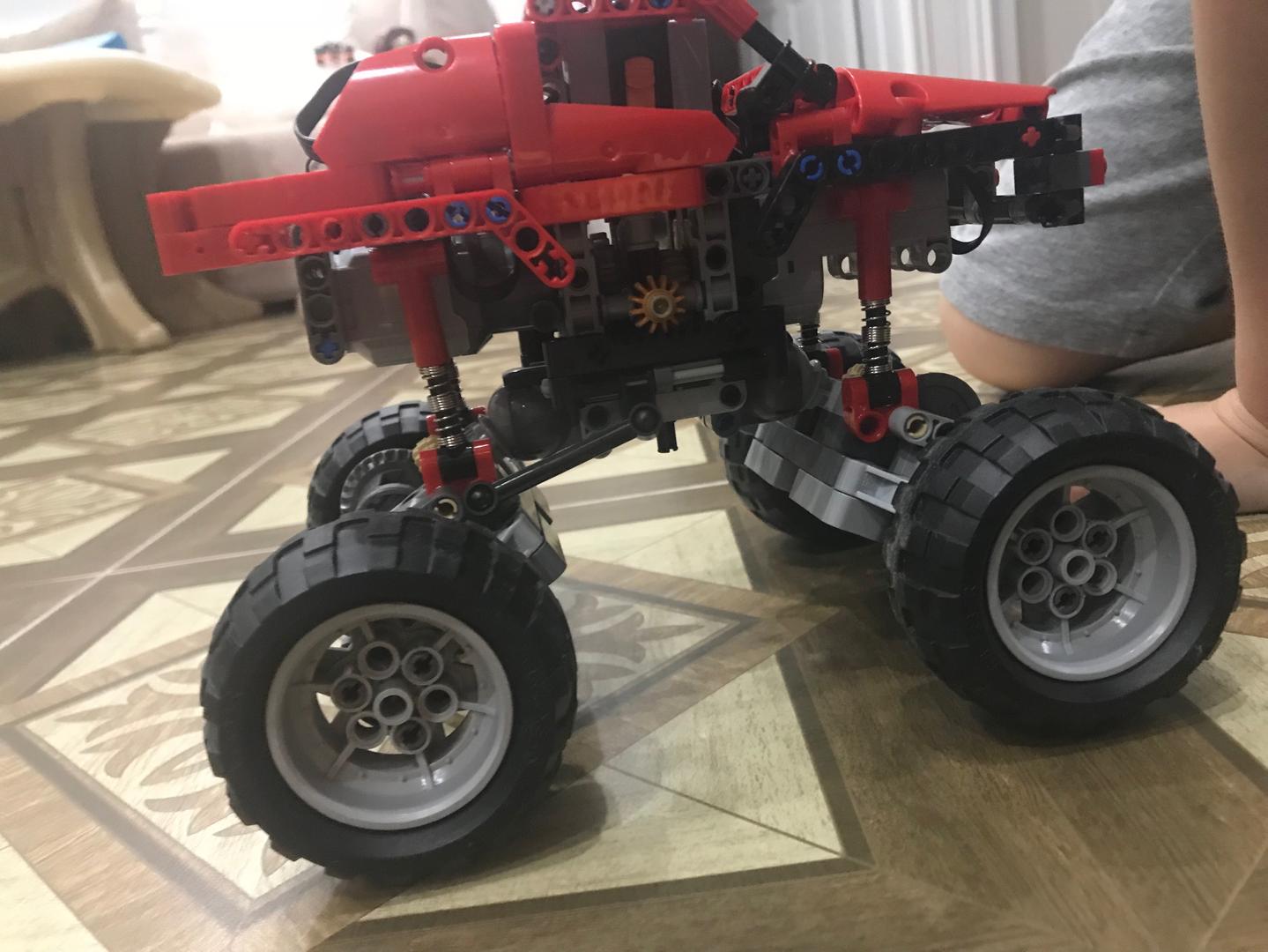 lego 42005 motorized