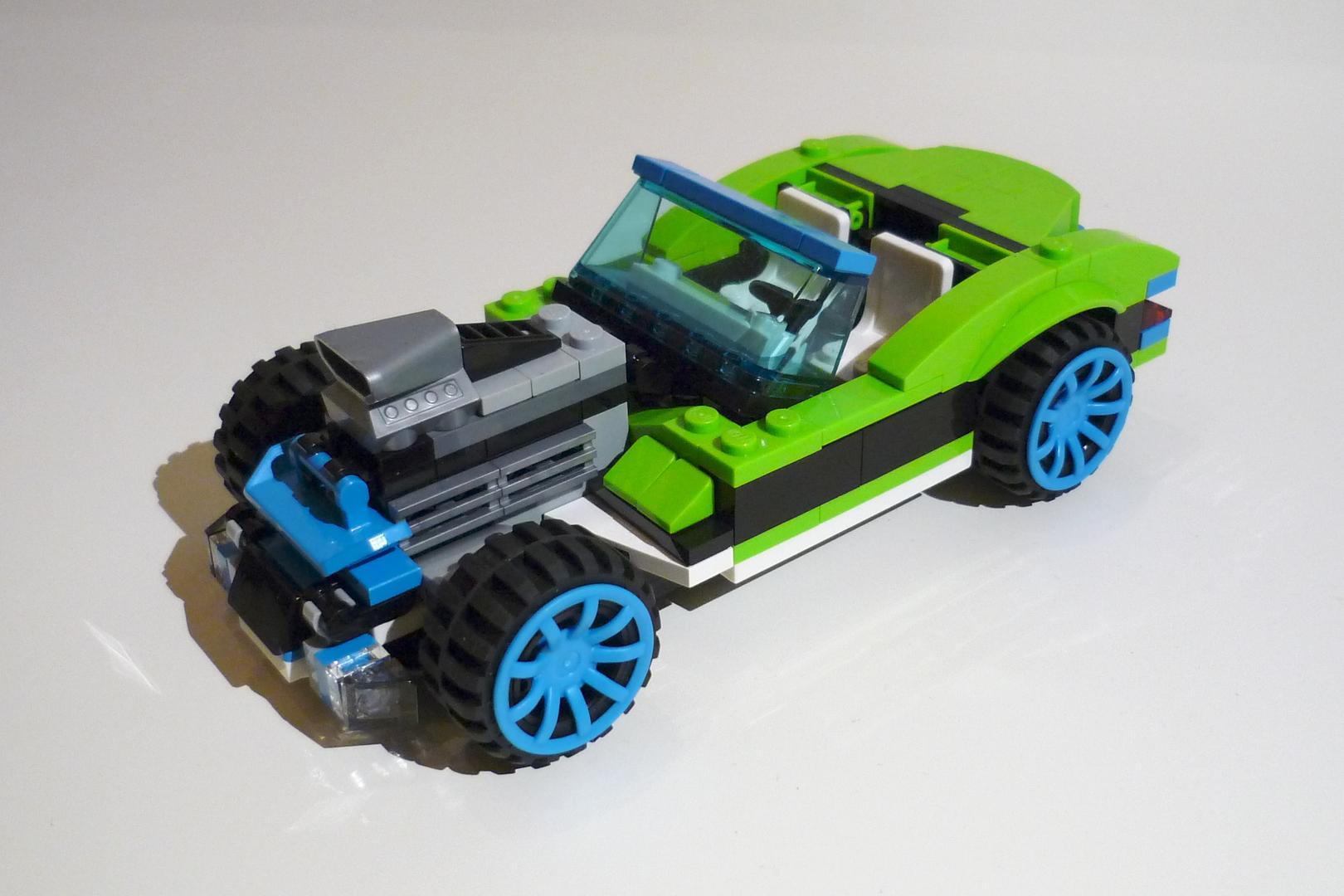 LEGO MOC 31074 Rat Rod by Keep On Bricking Rebrickable Build with LEGO