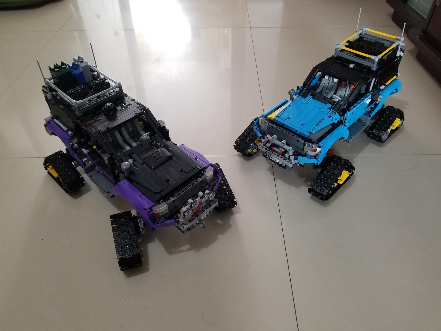 LEGO MOC Technic 42069 Extreme Adventure full RC mod by RacingBrick