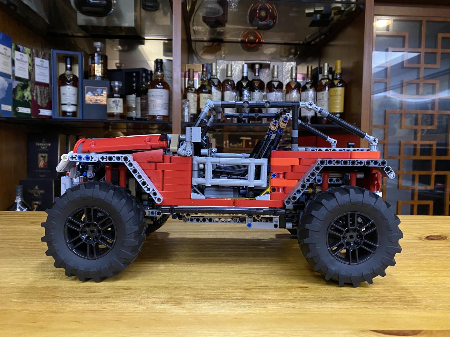 LEGO MOC JEEP Wrangler Trailcat (Fully Remote Controlled 4x4 Ultimate