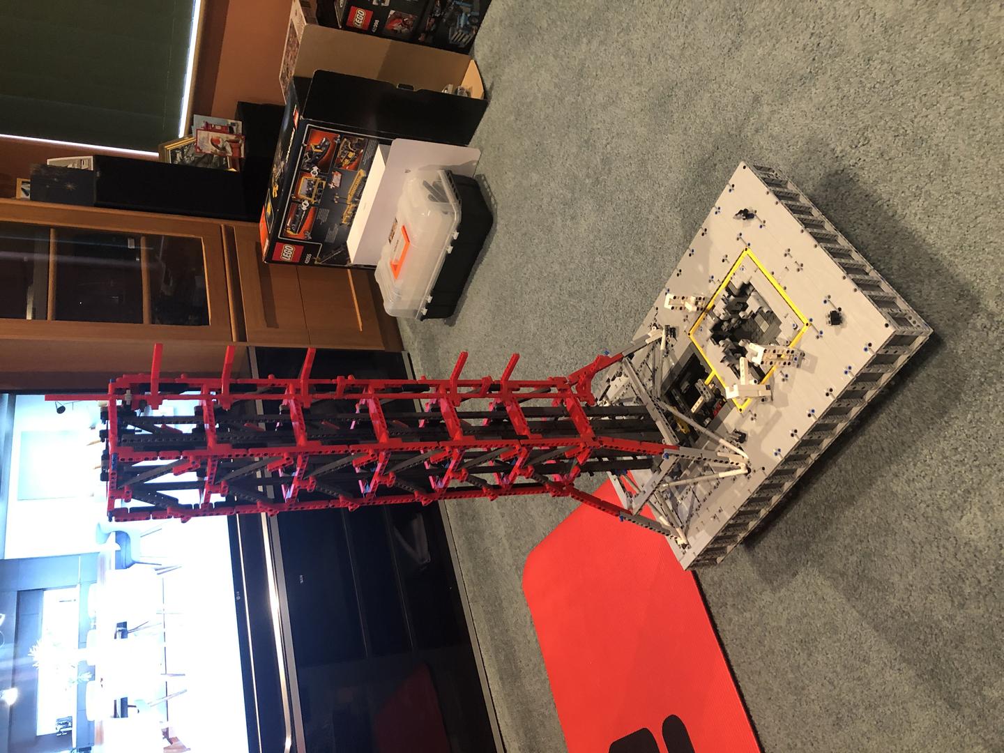 LEGO MOC Launch Tower Mk I for Saturn V (21309/92176) with Crawler by