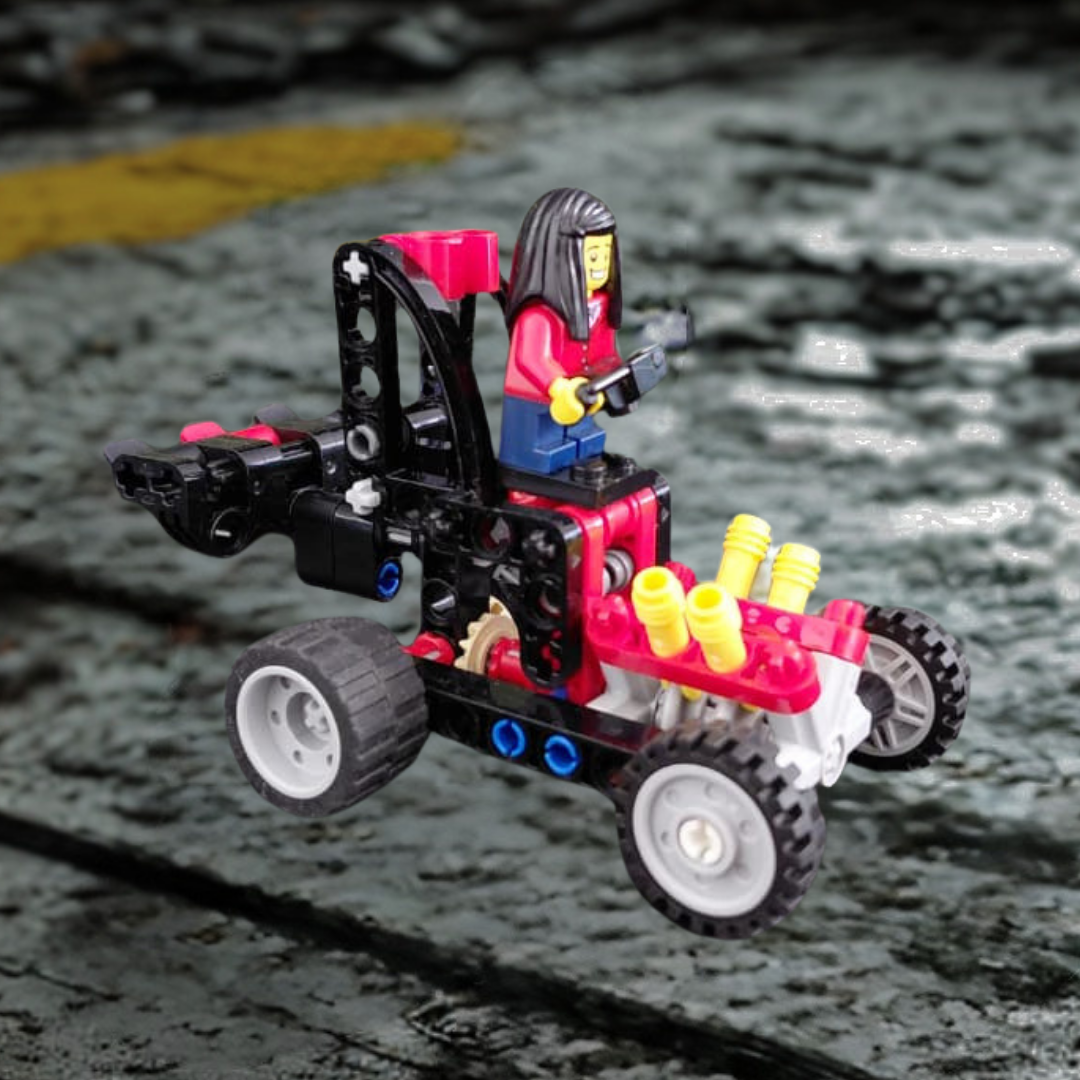 Minoaka☆ブラック×レッド MOC Photos by GrandMOCer | Rebrickable - Build with LEGO